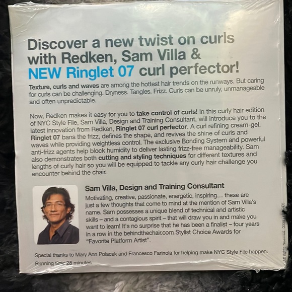 Lot of 2 DVDs- 1 Matrix- 1 Redken- Learning and Styling How-to DVDs (circa 2004) - Picture 3 of 3